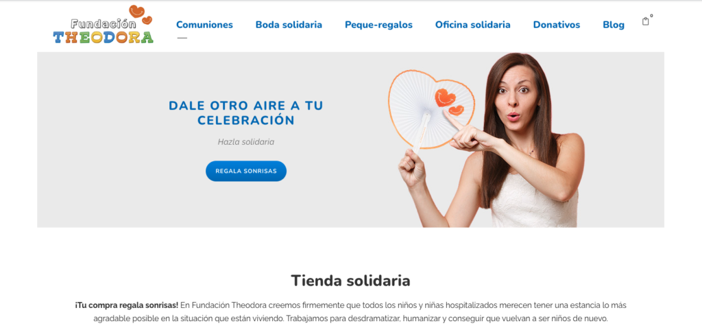 Descubre la tienda solidaria de Fundación Theodora