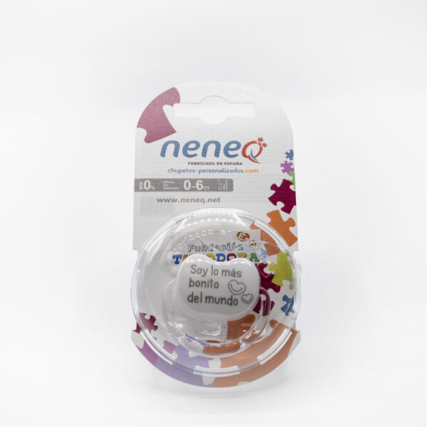 Chupete solidario personalizado