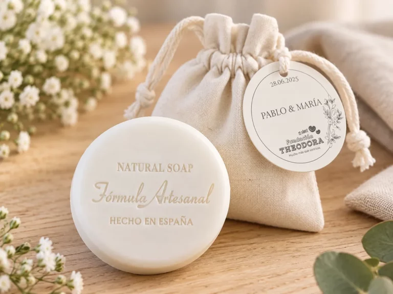 Jabón natural solidario de la Fundación Theodora